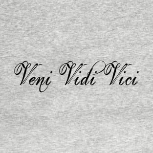 Veni Vidi Vici Minimalist T-Shirt